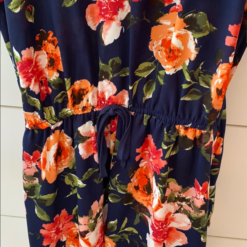 FLORAL ROMPER - Picture 2 of 6